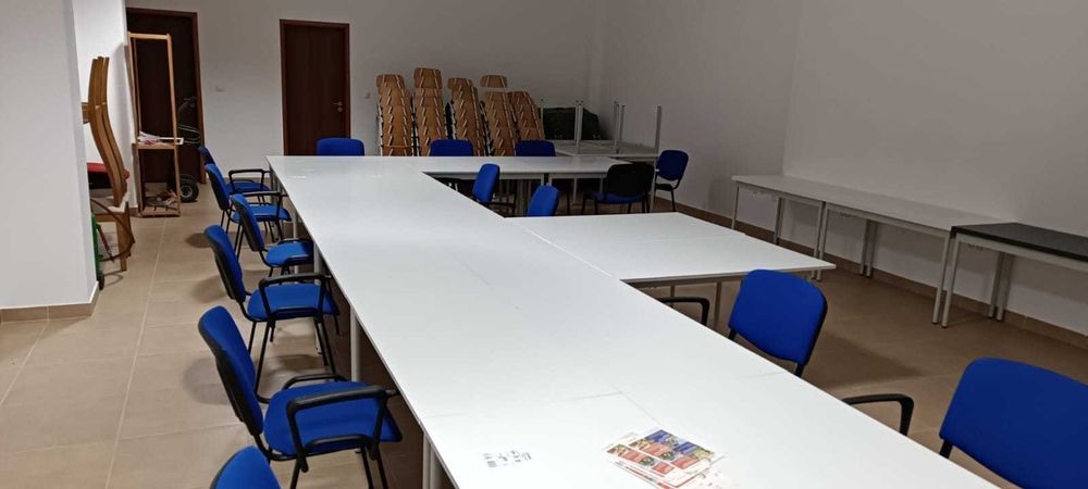 Mesas e cadeiras para escola, infantario e escritorio