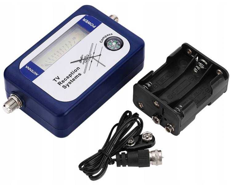 Miernik sygnału anten telewizji naziemnej DVB-T2