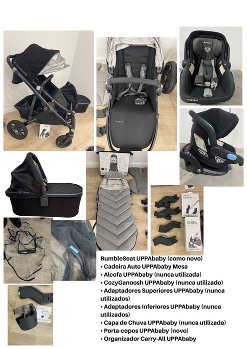 UPPAbaby Vista + Ergobaby + DaVinci | Conjunto Premium Bebe