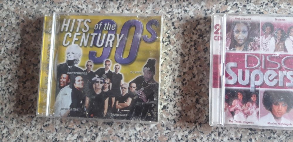 Conjunto de 5 Cds Hits of The Century
