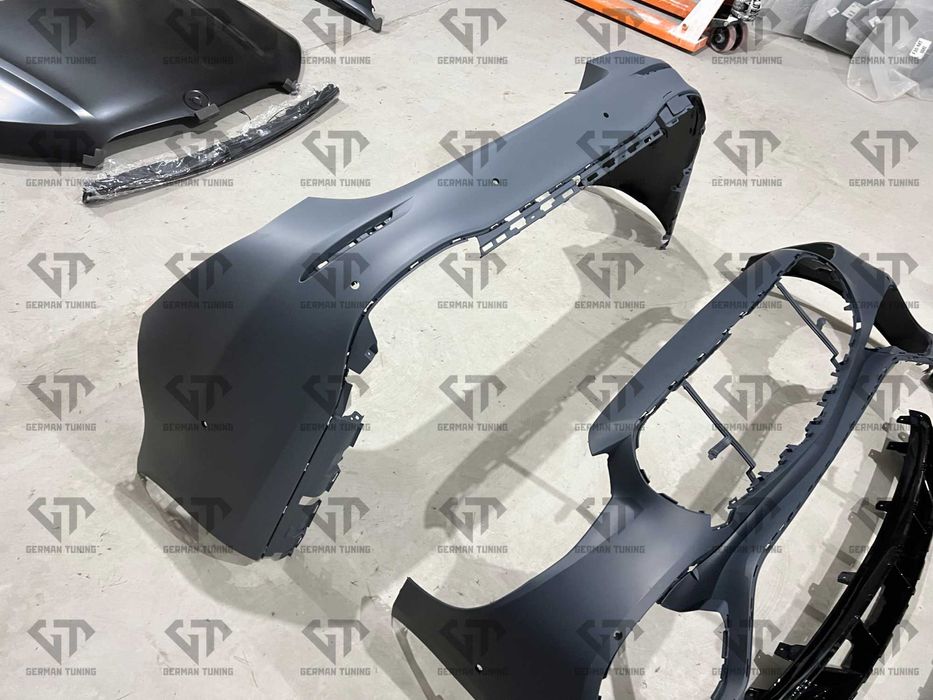 Обвес mercedes w223 amg63 передній бампер мерседес амг решотка дифузор