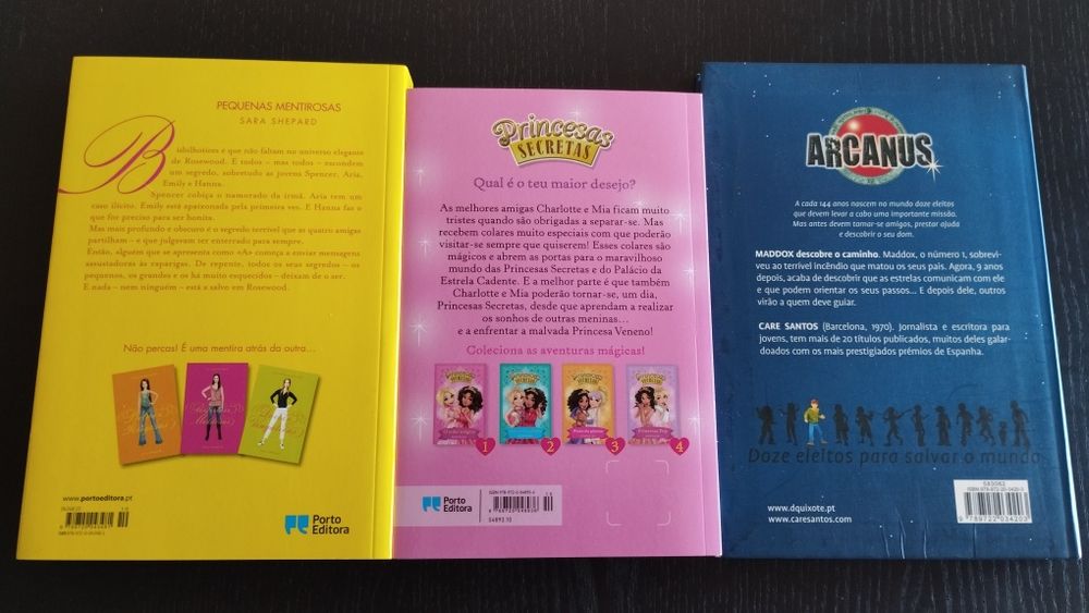 3 livros juvenis