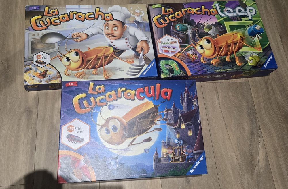 Zestaw 3 Gier La Cucaracha  ( Loop , Cucaraculla)