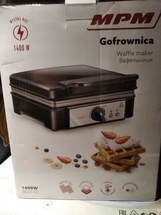 Gofrownica 1400w MPM