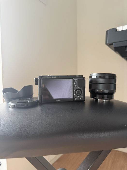 Camara Sony ZVE 10, lente 10-18mm f/4 sony
