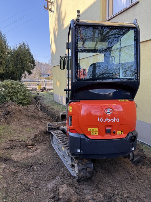 Usługi  MINIKOPARKA, Glebogryzarka Separacyjna,przygotowanie pod trawe