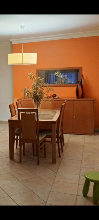 Mobília Sala de Jantar Cerejeira + Móvel TV