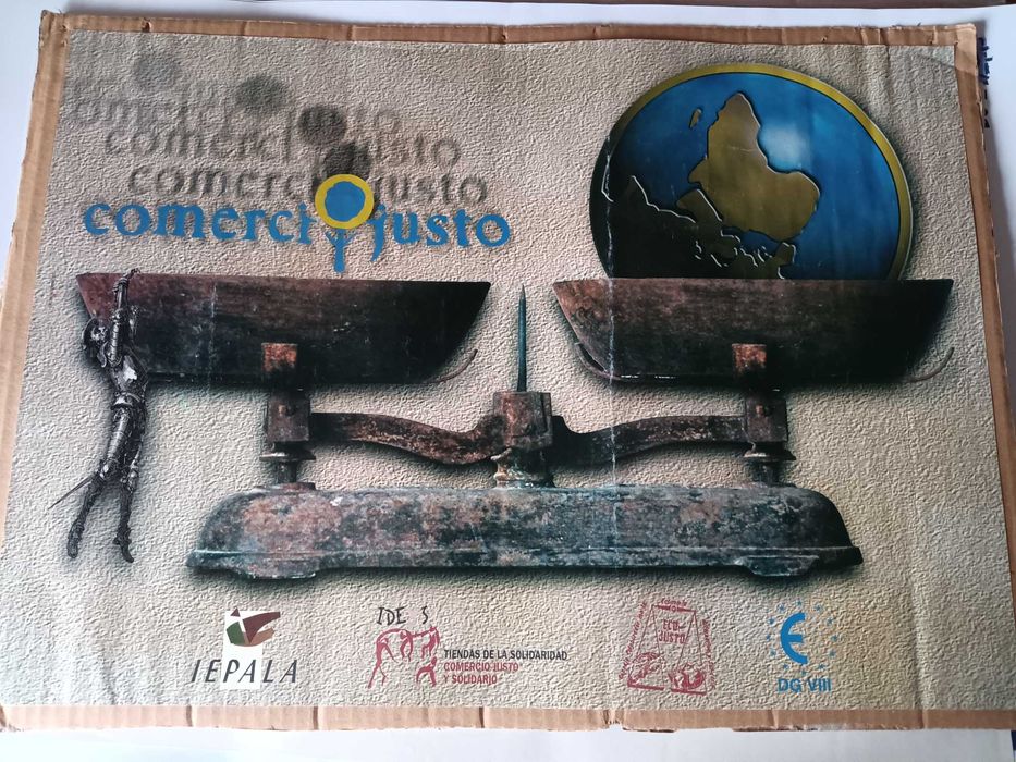 Cartazes relacionados com o Comércio Justo - Fair Trade