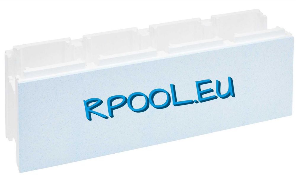 Basen z bloczków styropianowych 8x4x1,5m Projekt i transport gratis