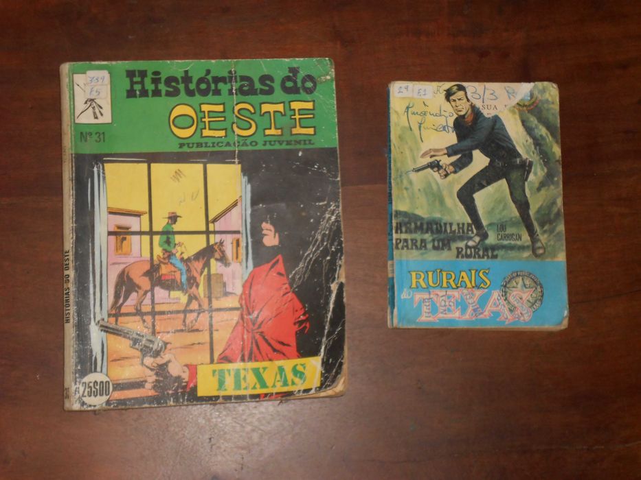 Livros western oeste diversos