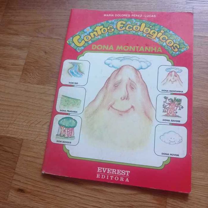 vendo livro contos ecológicos Dona montanha