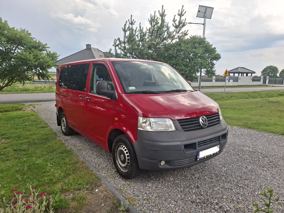 Sprzedam vw transporter t5, 9 osobowy