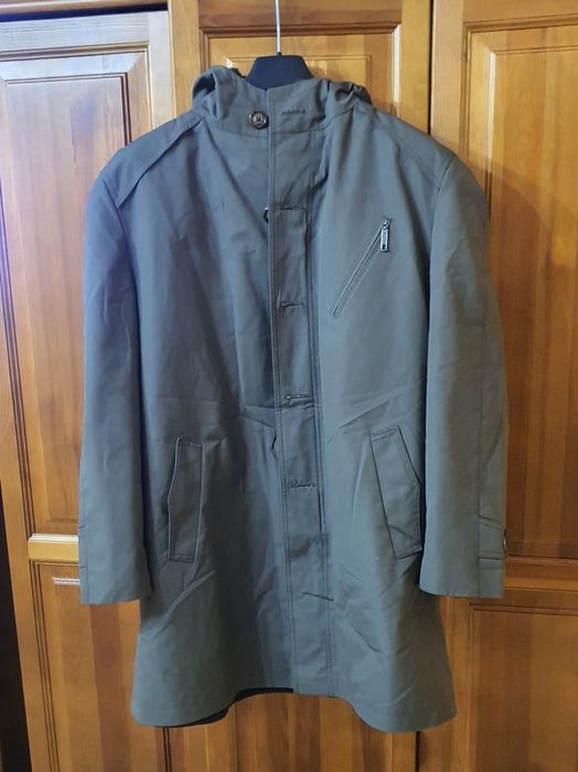 Kurtka wojskowa męska parka z odpinaną podpinką