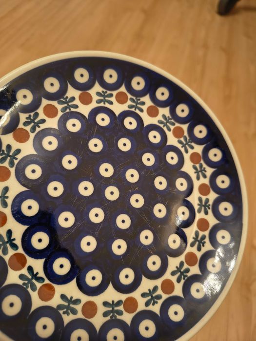 Talerz talerze Bolesławiec 70 ważka