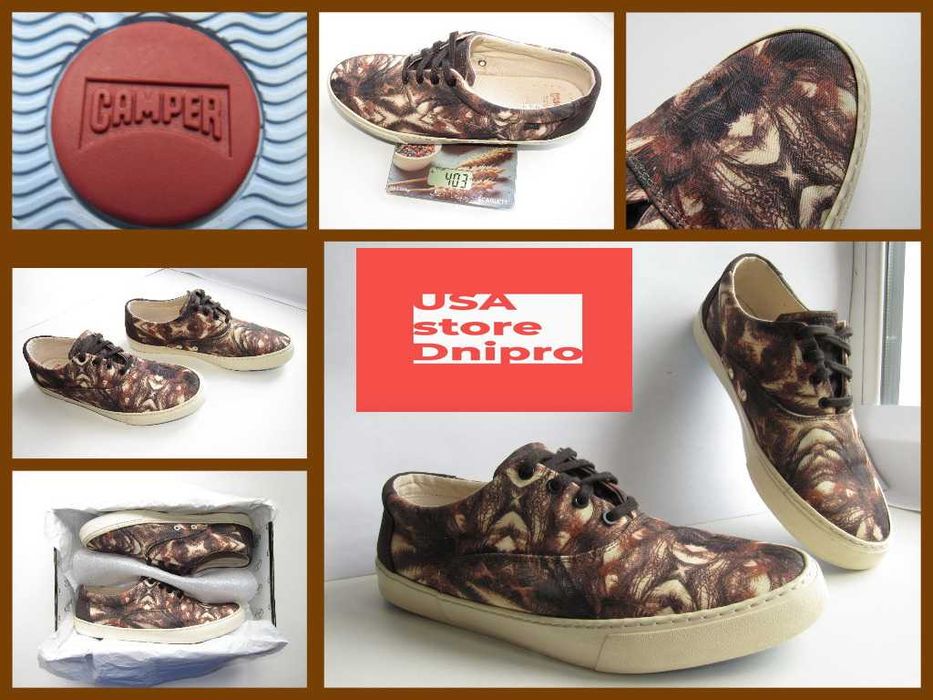 Кроссовки, сникеры Camper Personalized Vela Vulcanized р. 45 (29.5см)