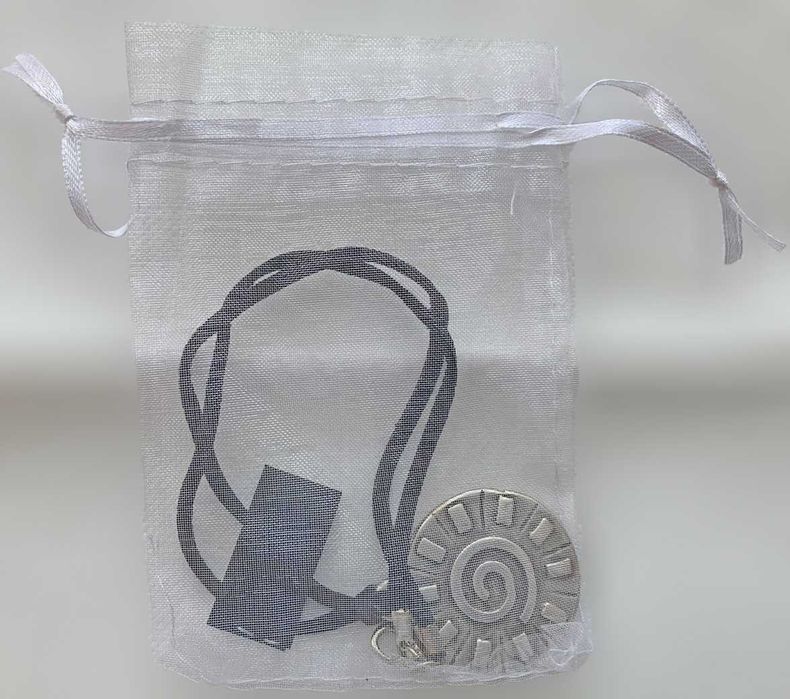 Fio em Couro Espiral, Novo/Exclusivo/Único