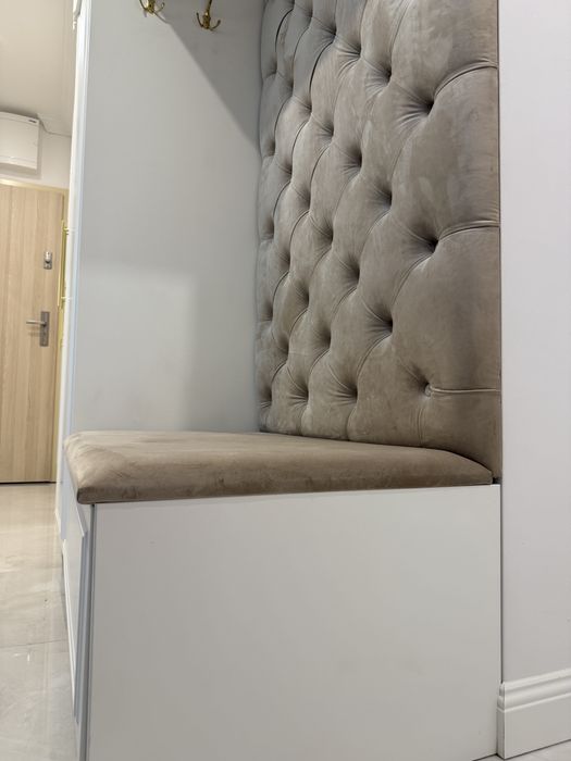 Panel tapicerowany wnęka siedzisko obicie