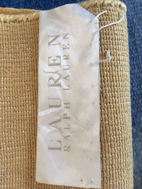Tapete Art Seda Ralph Lauren. Novo!