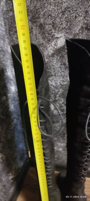 Сапоги ботфорты Boohoo