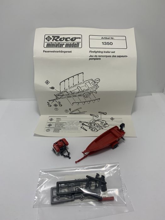 Miniatura Rara Steyr 91 Bombeiros da Roco escala H0 1/87