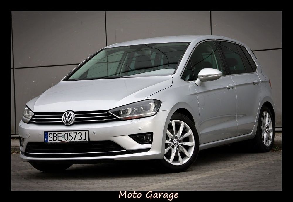 Volkswagen Golf Sportsvan 1.4 TSI Benzyna 125KM DSG HIGH LINE Alcantara Radar Xenon Org Lakier