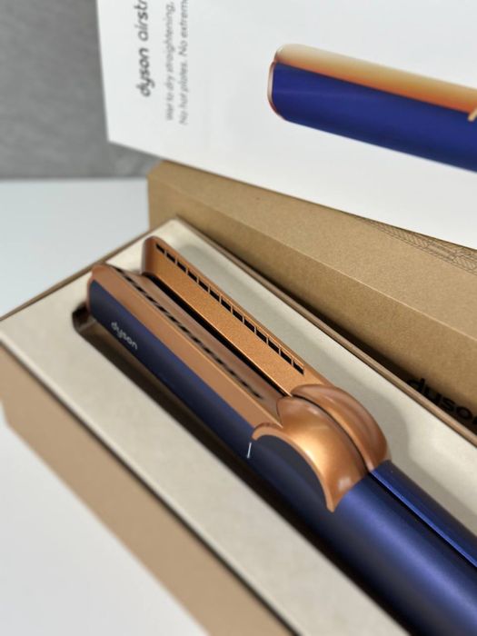 Вирівнювач для волосся Dyson Airstrait HT01 синій premium Copper