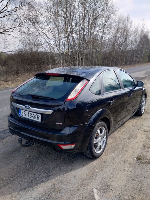 Ford Focus MK2 • nowy przegląd do 11.05.2027r • CZARNY • BOGATA WERSJA
