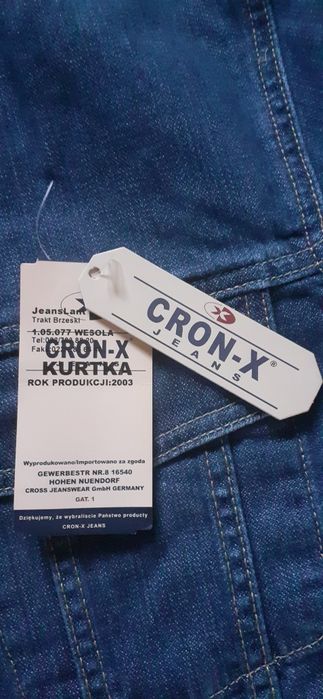 Katana kurtka jeansowa męski XL