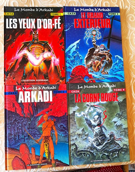Livros BD - Caza - Le Monde d'Arkadi (francês)