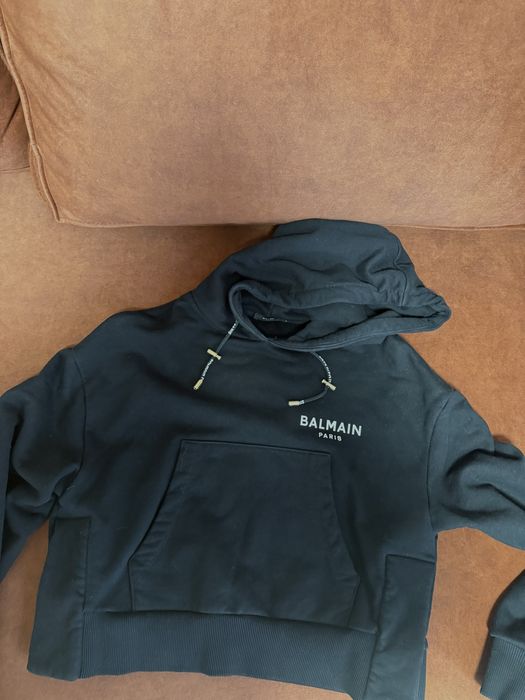Коротке худі Balmain