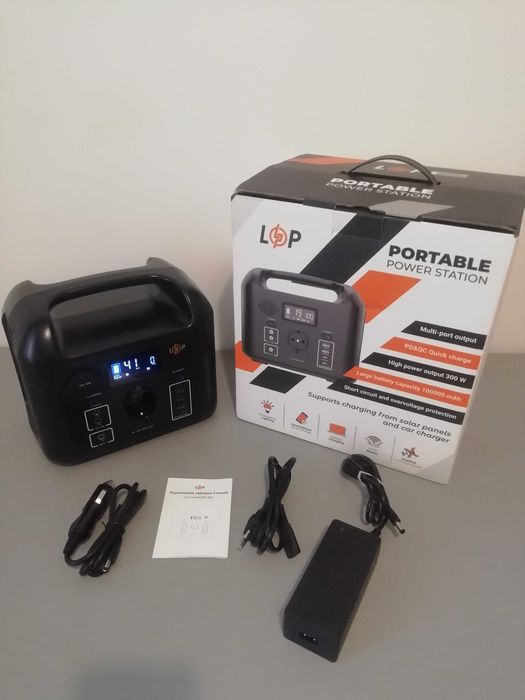 Зарядна станція LOGIC POWER LP Charger 300W 320Wh LIFEPO4