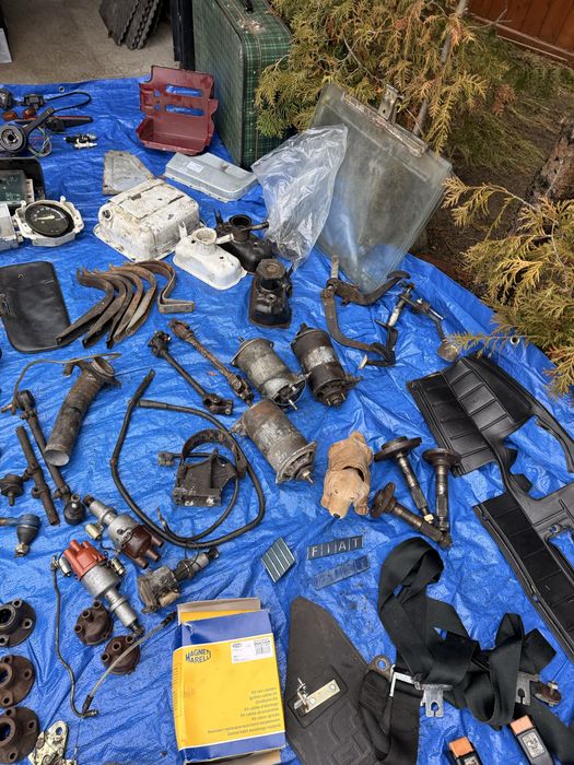 Części Fiat 126p ST FL EL prądnica szyby aparaty zapłonowe