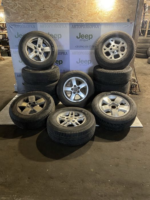 Колеса Колесо Резина Запаска Jeep Grand Cherokee Wj R16 R17