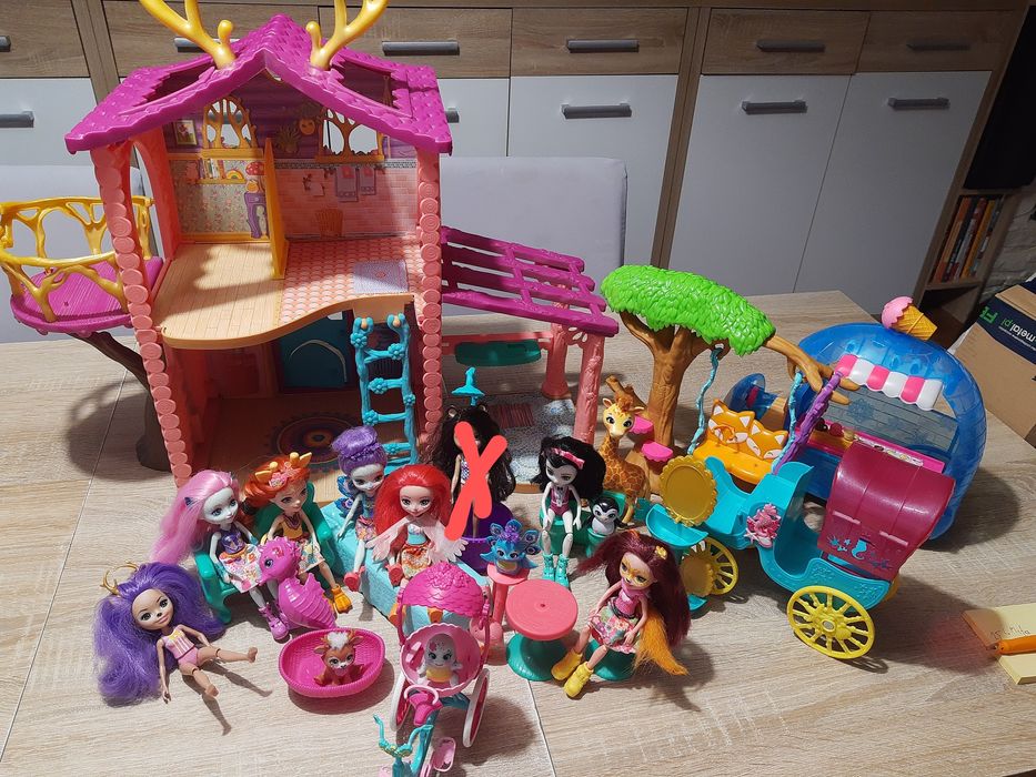 Ogromny zestaw enchatimals