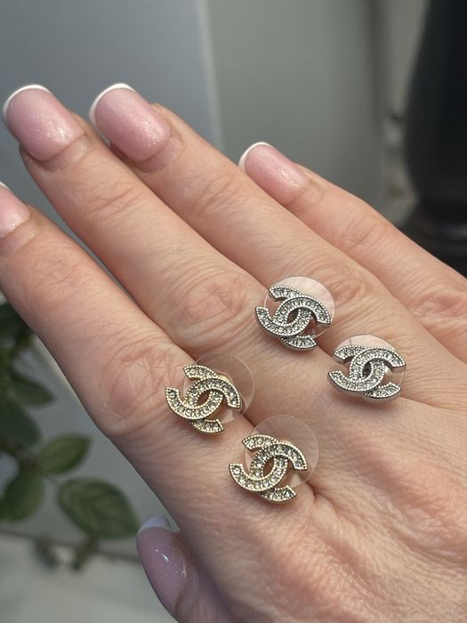 Kolczyki cc małe premium pieczęć