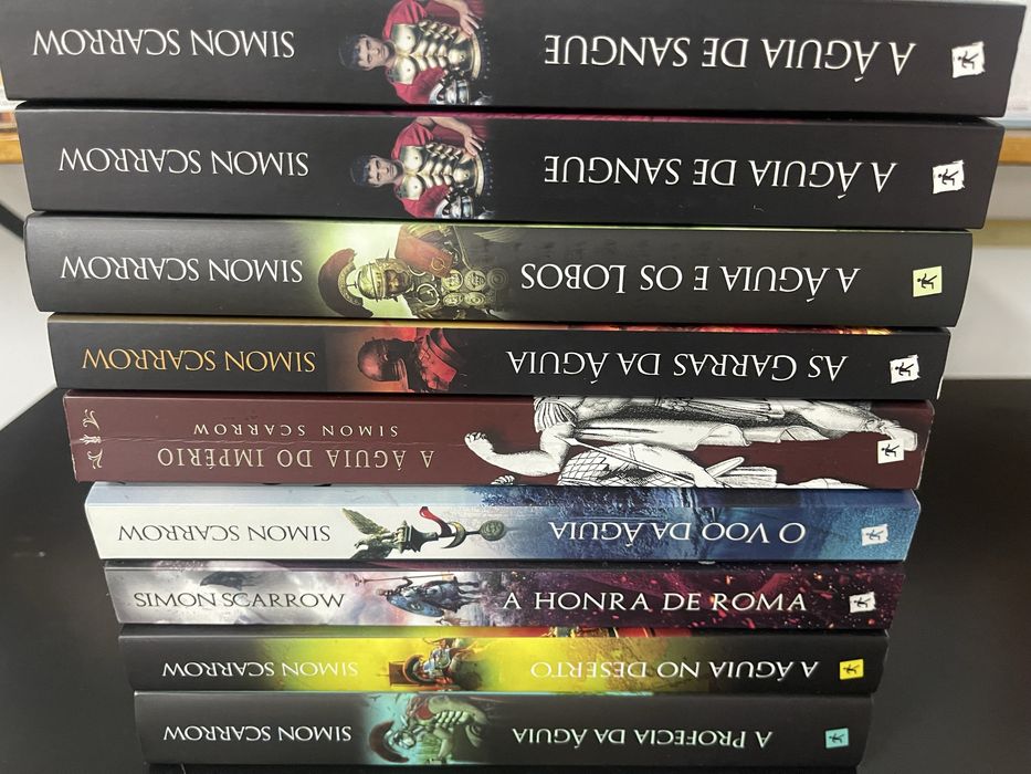 Livros Simon Scarrow A Saga da Águia