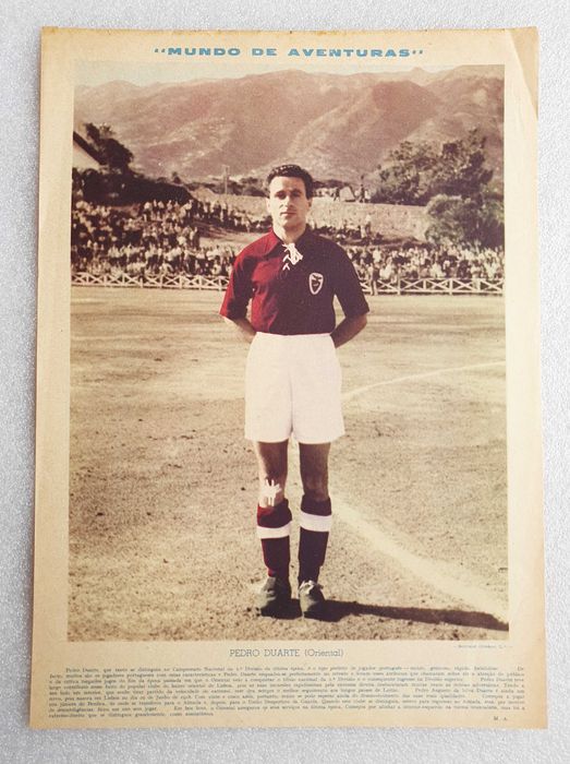 Antique ~ "SUPPLEMENT from AVENTURE WORLD" ~ Football ~ 1950s ~ #4