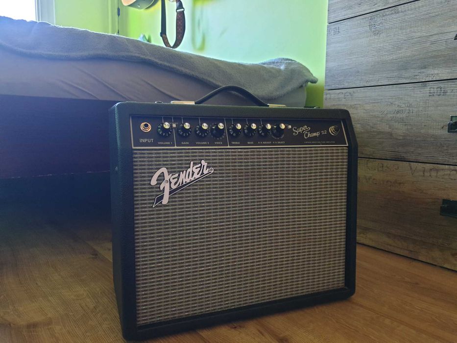 Wzmacniacz Fender Super Champ X2 z glośnikiem Eminence Ragin Cajun