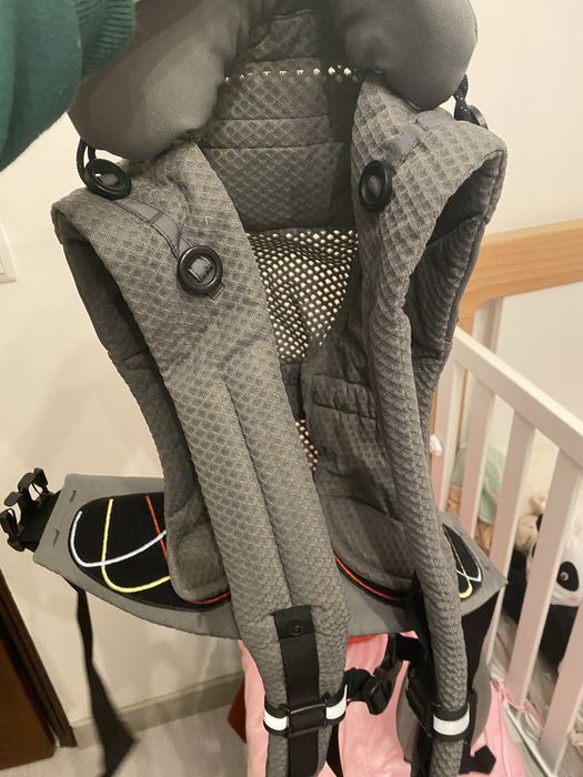 Porta bebe novo cor cinza