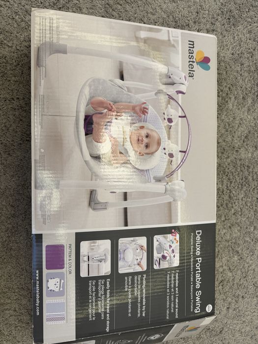 Mastela шезлонг-качели для новорожденного