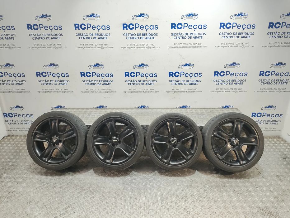 Conjunto de jantes 17 originais BBS 4474 Mini Cooper S R56 7J ET48