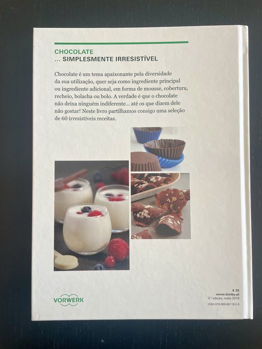 Livro bimby Chocolate …