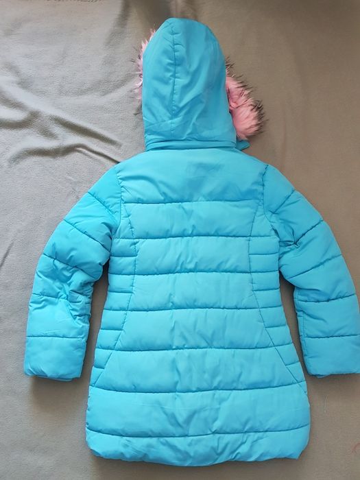 Kurtka zimowa dla dziewczynki rozm.128- 134