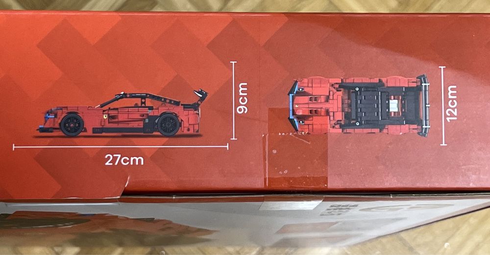 Klocki Technic al auto sportowe 649 elementów