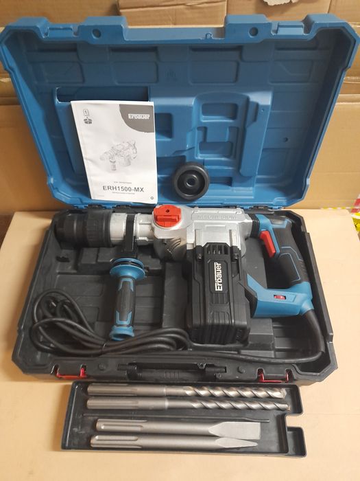 Erbauer ERH1500 MX Młotowiertarka SDS MAX Wiertarka 1500W 11J