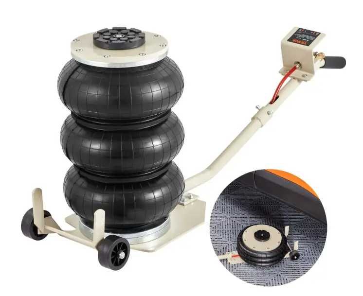 Домкрат пневматичний сніговик 3Т Power-weld домкрат пневматический