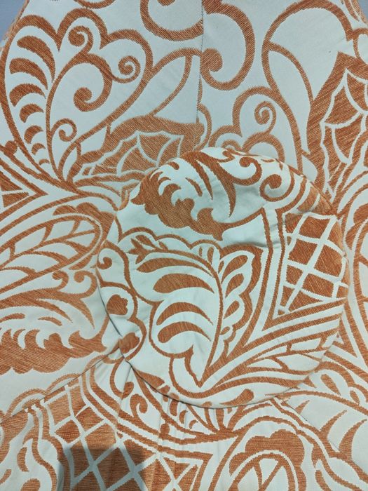 Sofá individual laranja