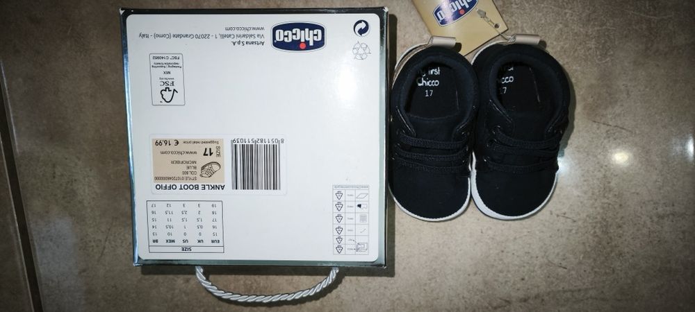 Sapatos Chicco novos com etiqueta