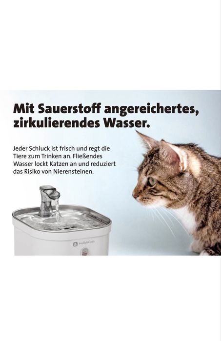 Поїлка для тварин Molly&Cody WF040 Pet Water Fountain