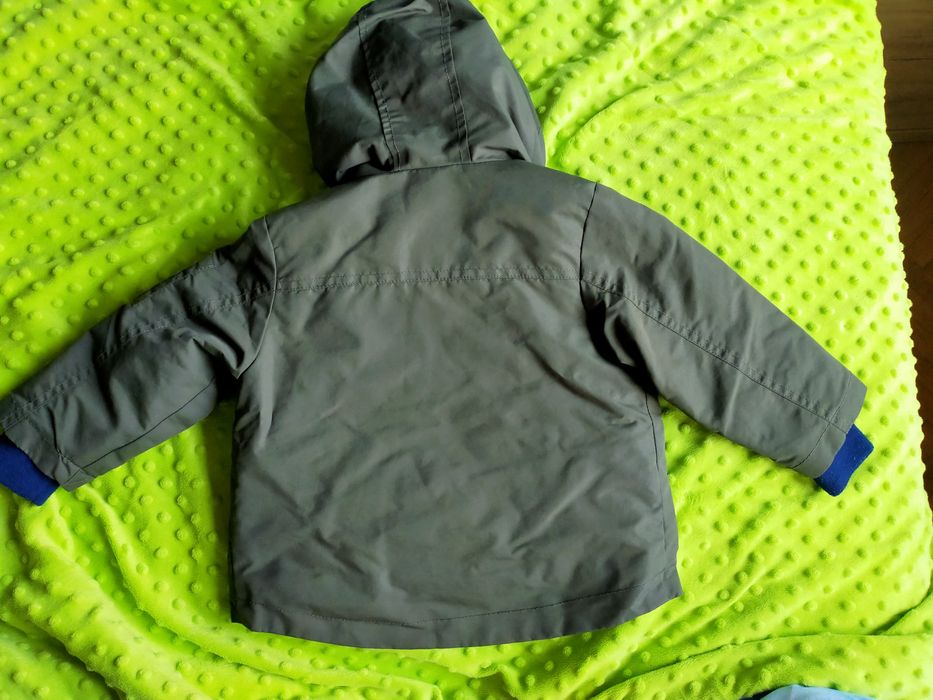 Kurtka parka 2w1 rozmiar 80